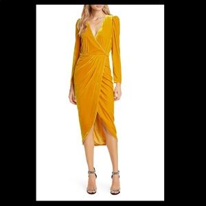 Veronica Beard Anthea Dress, Yellow, 6 NWT